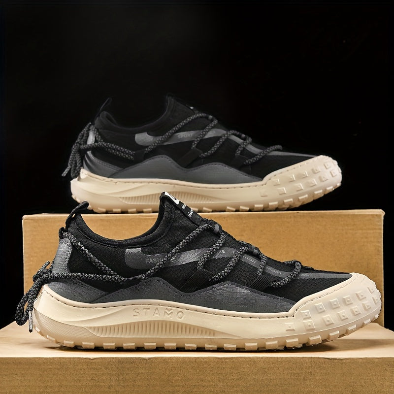 Men's Slip on Sneakers Breathable Athletic Shoes