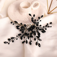 Bridal Crystal Hair Pins Wedding Back Comb Hair Accessories