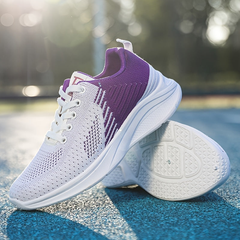 Women's Lace Up Sneakers Lightweight Running Shoes