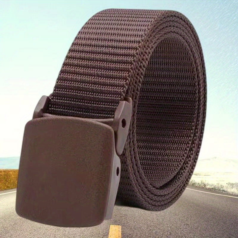 Men's Adjustable Tactical Belt With Buckle