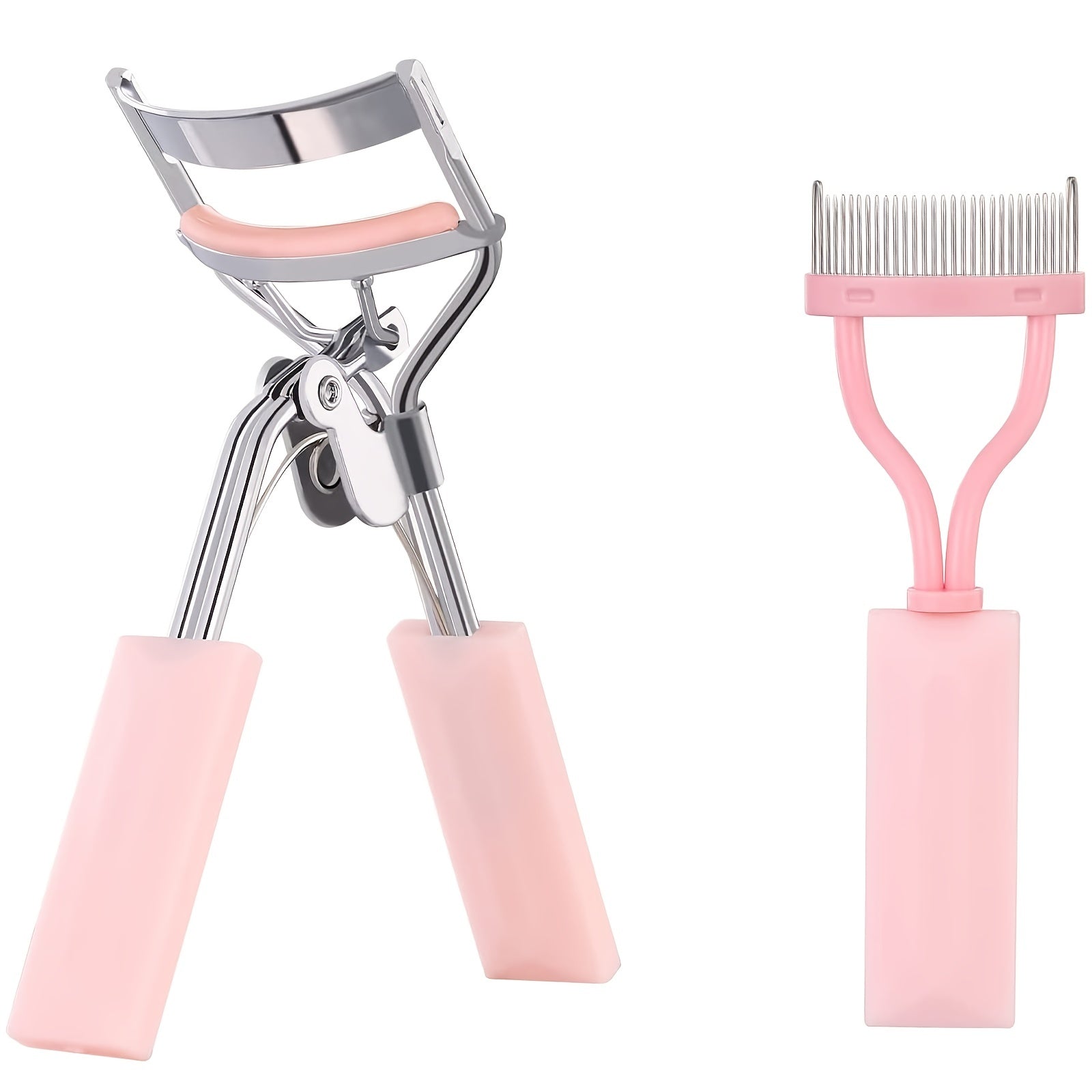 Pro Eyelash Curler & Comb Set for Perfectly Curled and Groomed Lashes