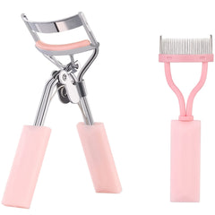 Pro Eyelash Curler & Comb Set for Perfectly Curled and Groomed Lashes