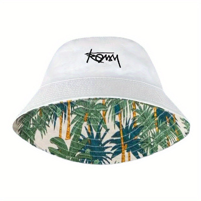Big Size Reversible Hawaii Bucket Hat for Men Women