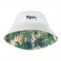 Big Size Reversible Hawaii Bucket Hat for Men Women