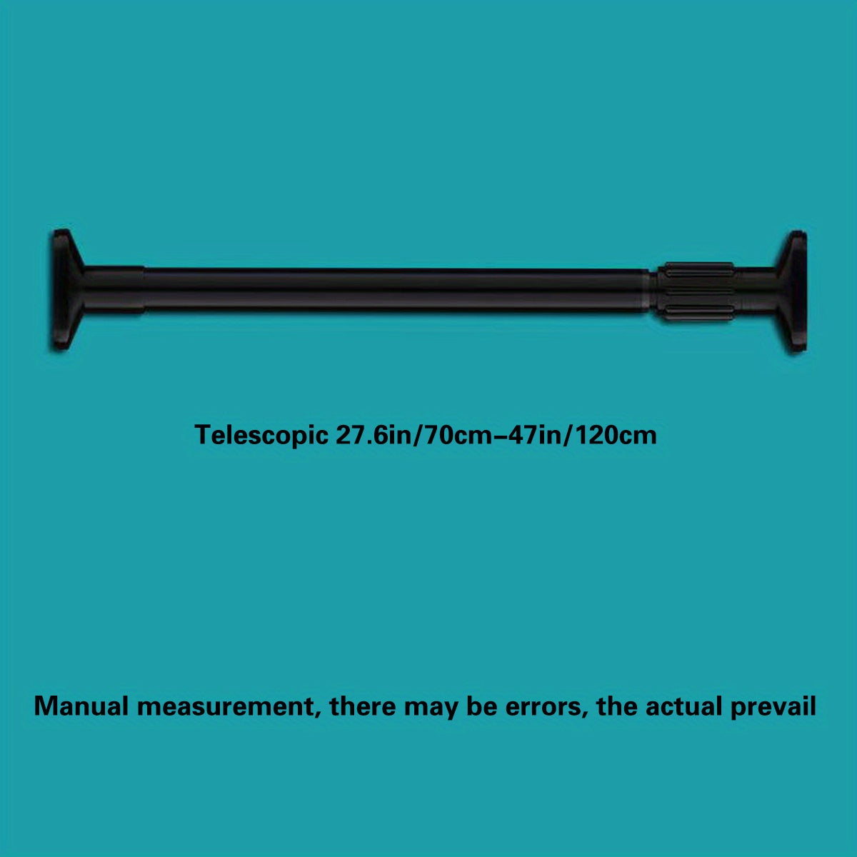 Telescopic Rod Spray Painted Curtain Rod Support Rod