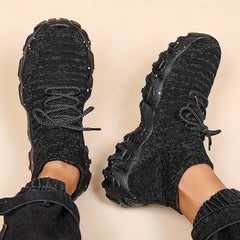 Men's Plus Size Running Shoes Breathable Non Slip Sneakers