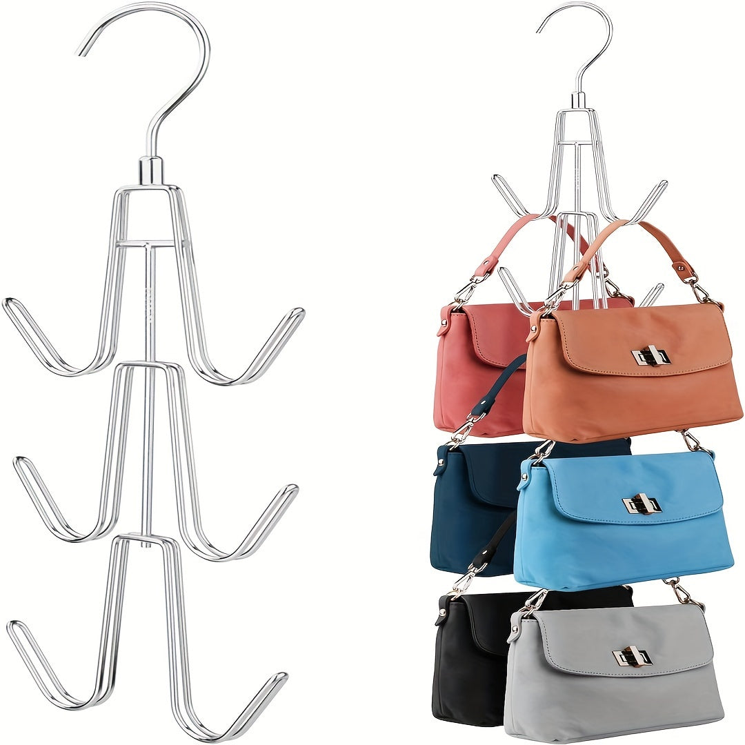Metal Handbag Storage Hook Backpack Rack Saves Space Hanger