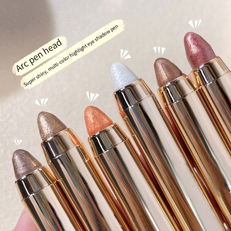 Double-Headed Pearly Eyeshadow Stick Smudge-Proof Eye Makeup