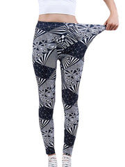 Geometric Print Cropped Comfortable Pants