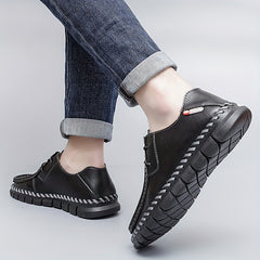 Men's Vintage Lace Up Dress Shoes Smart Casual Walking Shoes