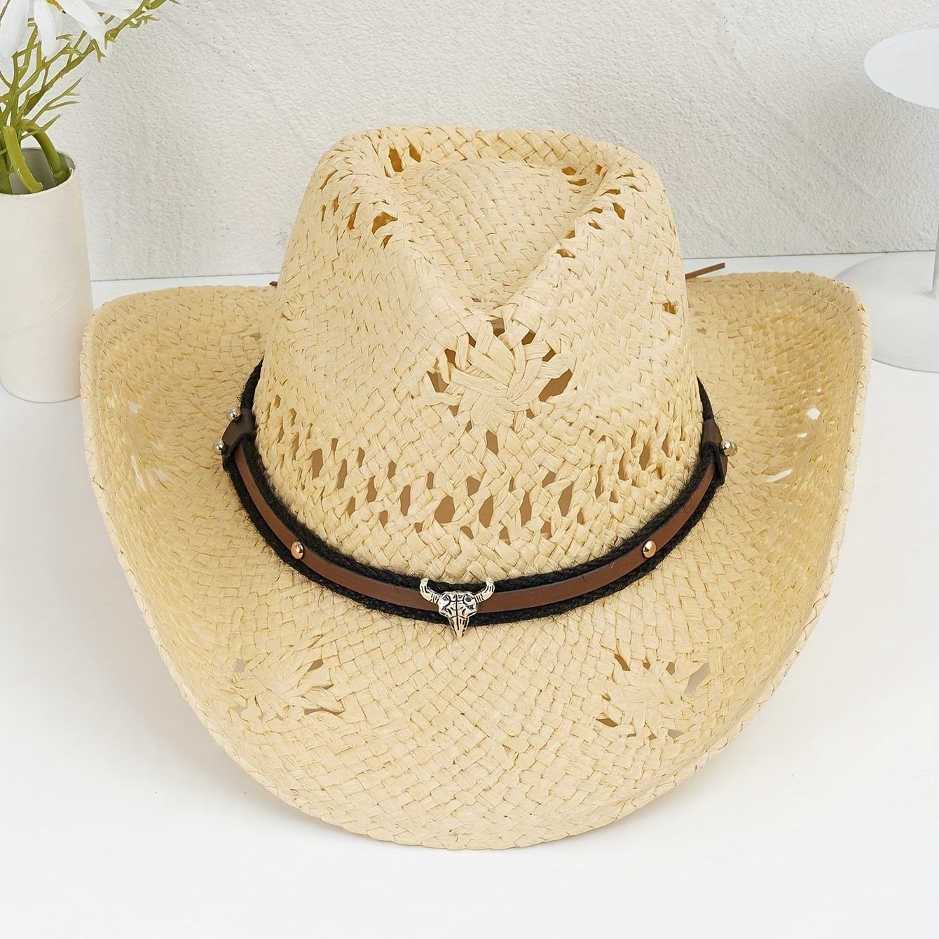 Breathable Sunshade Cowboy Hat for Outdoor Activities