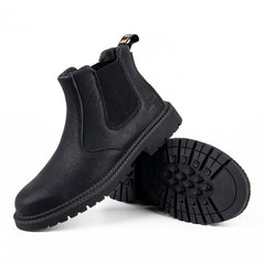 Steel Toe Slip On Work Boots Non Slip Safety Sneakers