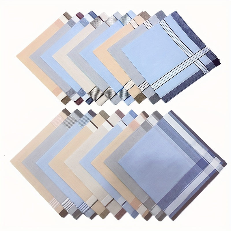 Men's Classic Handkerchief Retro Square Hand Towel