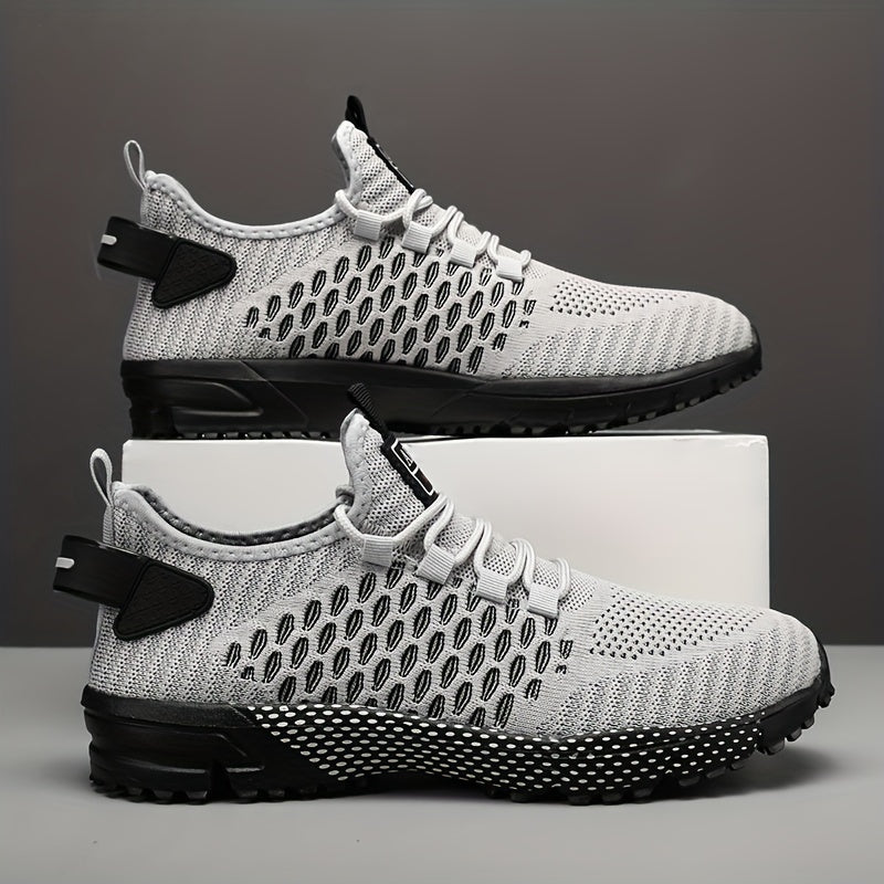 Men's Breathable Running Shoes Lightweight Jogging Sneakers