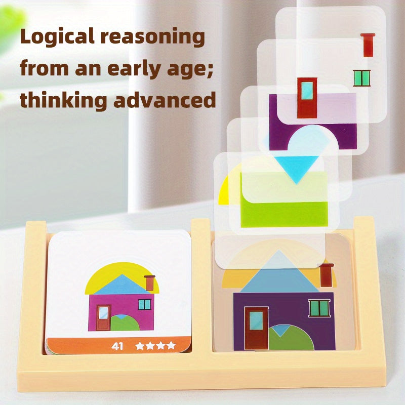 Geometric Space Thinking Training Table Game Toys