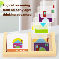Geometric Space Thinking Training Table Game Toys