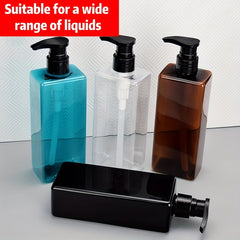 500ML Plastic Soap Dispenser Pump Refillable Bottle for Bathroom