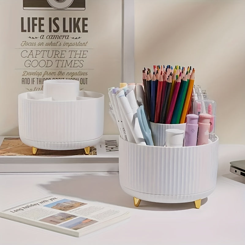 360 Rotation Pen Holder Pencil Holder Modern Makeup Organizer