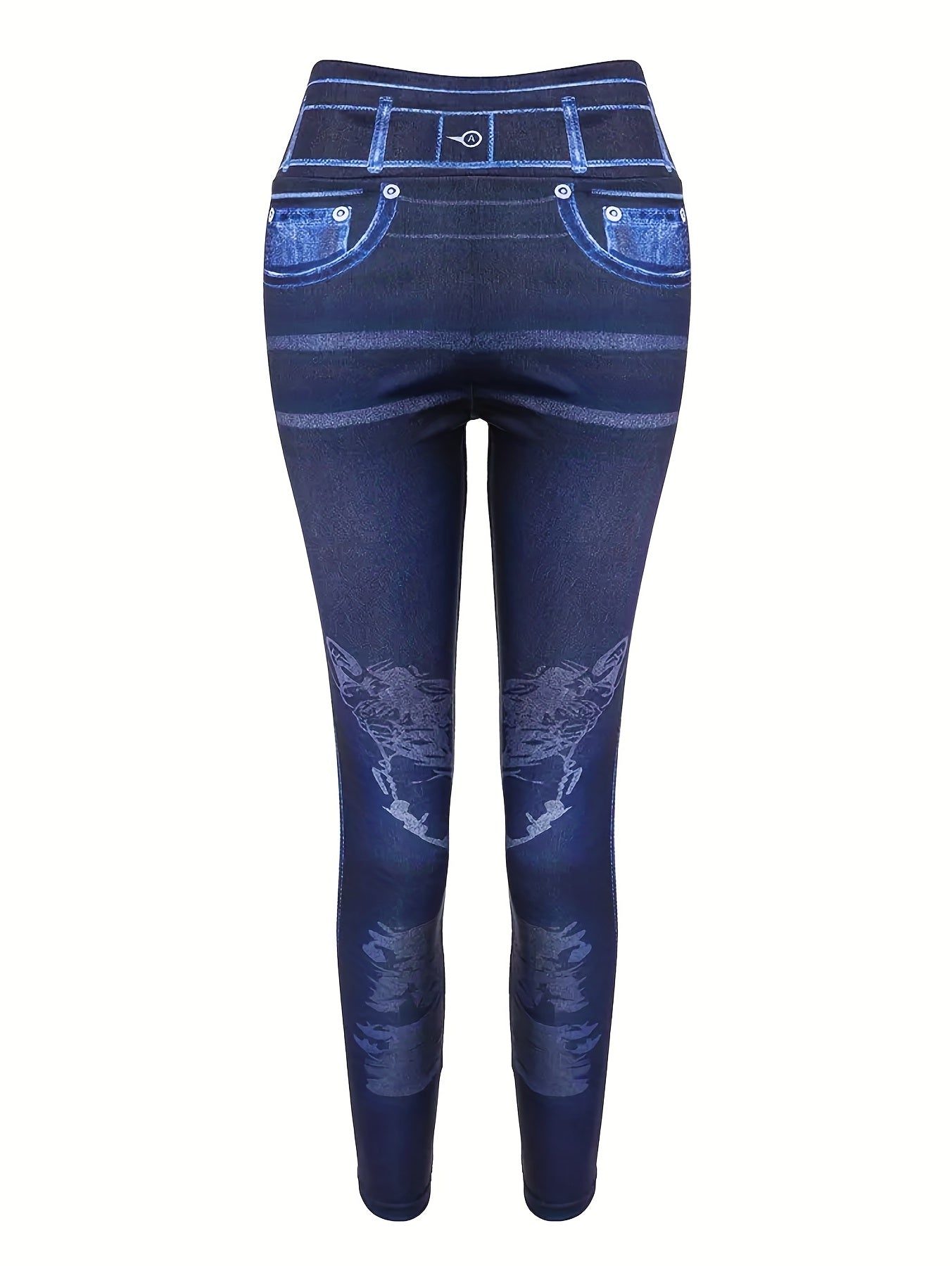 Print Yoga Pants Stretchy Running Fitness Workout Leggings