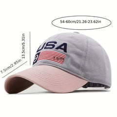 Embroidery Baseball Cap Peaked Cap For Men