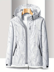 Women's Outdoor Sports Jacket Waterproof Hooded Hiking Mountaineering