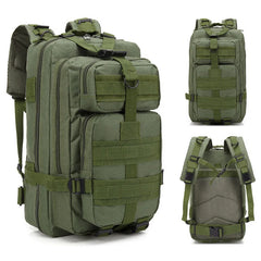 25L Military Tactical Assault Pack Backpack Army Molle 3P Waterproof Bug Out Bag