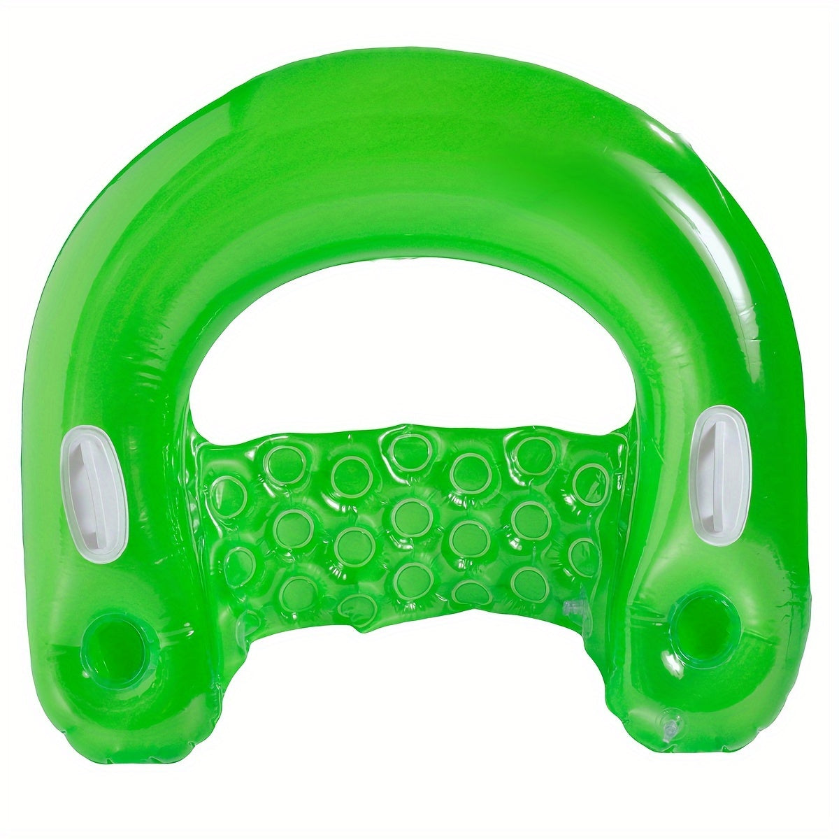 U-Shaped Floating Bed with Handle and Backrest