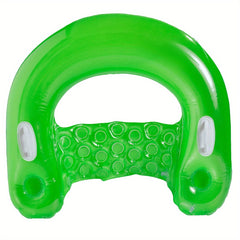 U-Shaped Floating Bed with Handle and Backrest