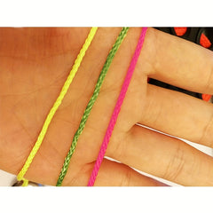 30m Scuba Diving Reel Stainless Steel Snap Hook Fluorescent Nylon Rope