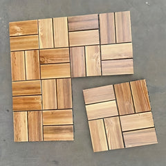 11pcs Wood Flooring 30 Carbonized Anti-corrosion Wood Floor Veneer