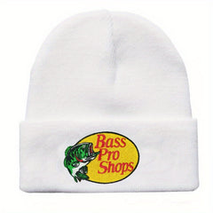 Embroidered Wool Cap Knitted Pullover Warm Hip Hop Cap