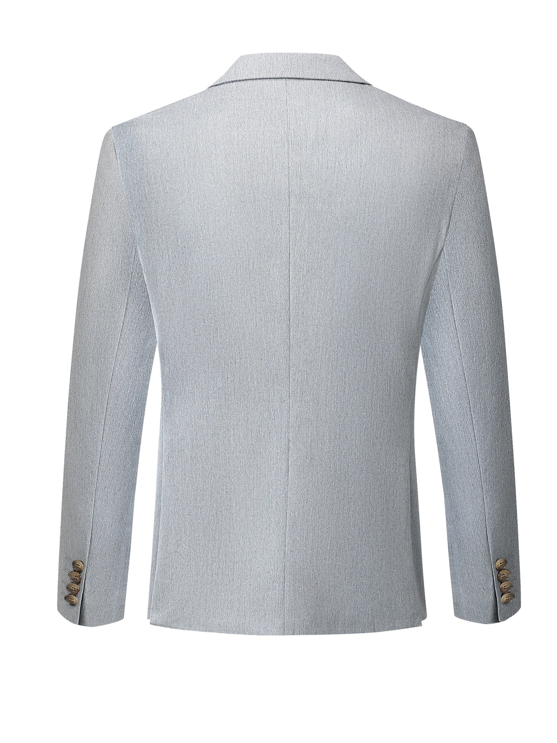 Men's V-neck Double Breasted Suit Top