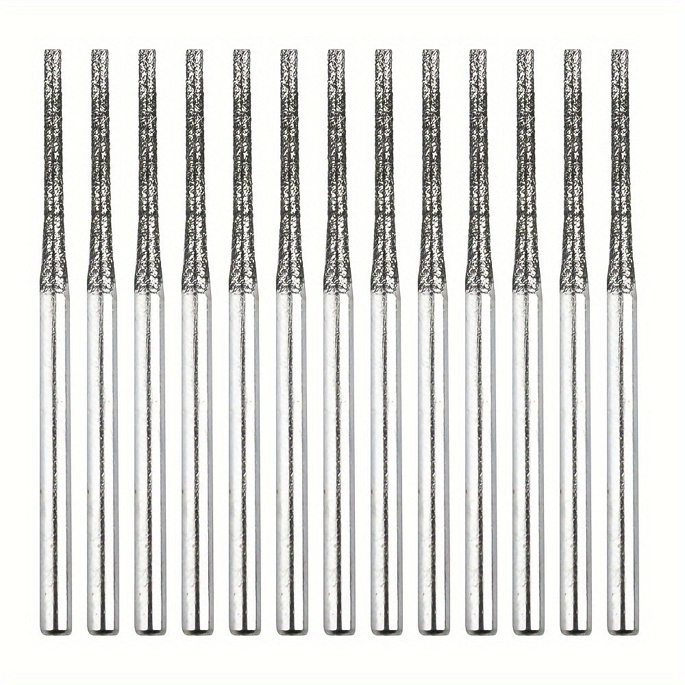 10pcs 1 2mm Diamond Drill Bit for Gemstones Jewelry Engraving Hole Tool
