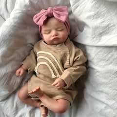 19in Reborn Rosalie Doll Soft Hair 3D Skin Tone Veins