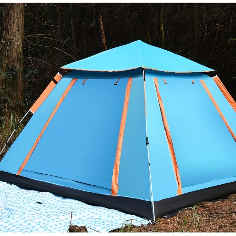 Durable Portable Tent for 3-4 People - Ideal for Family Outdoors