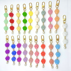 Cute Cat Paw Mini Keychain Resin Accessory for Women