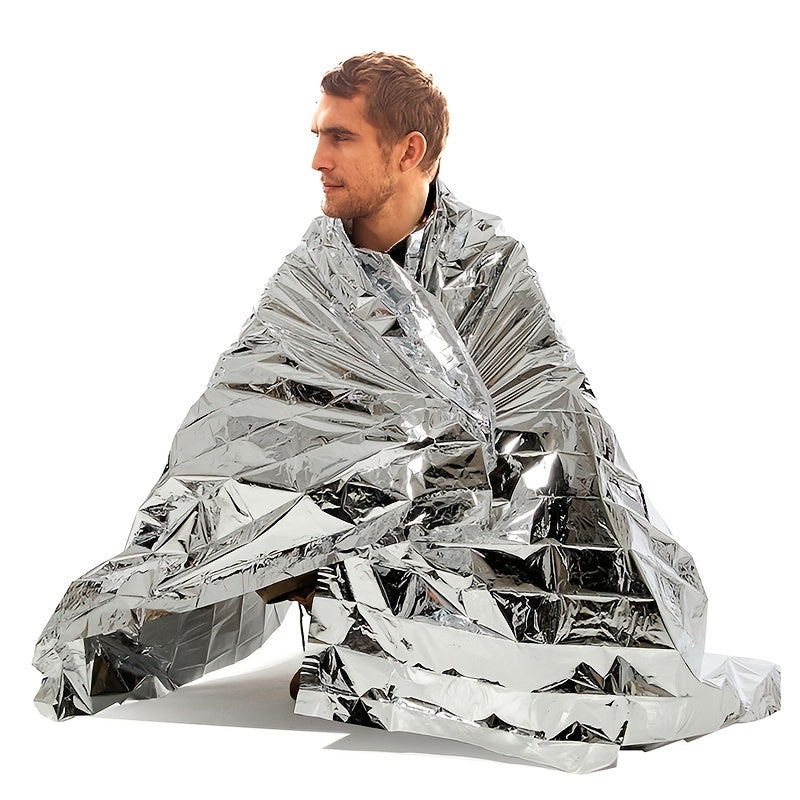 Emergency Blanket for Camping & Hiking - Windproof Waterproof
