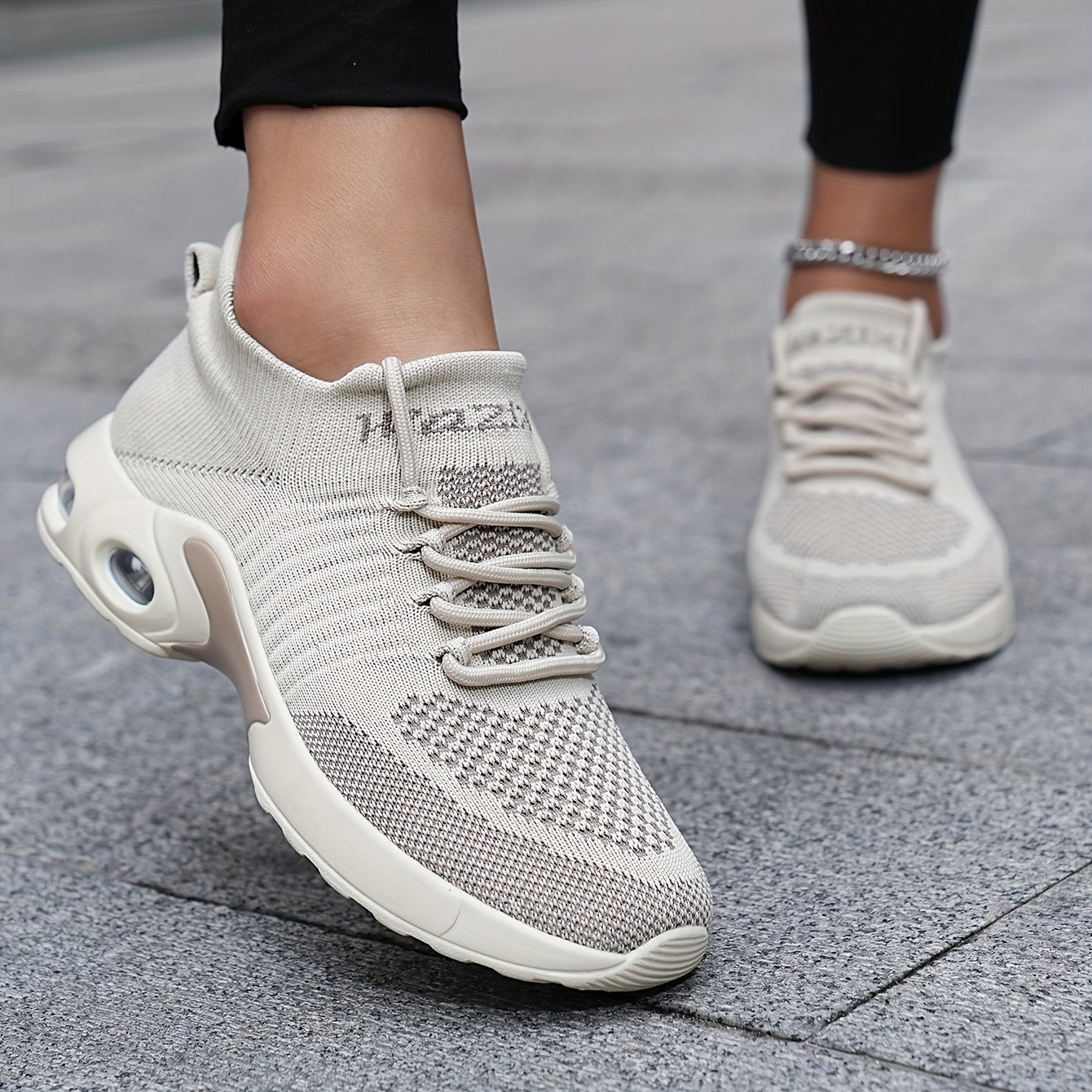 Women's Air Cushion Sports Shoes Breathable Athletic Running Shoes