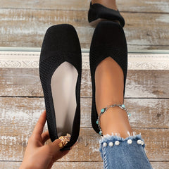 Women's Breathable Slip On Flat Walking Shoes Lightweight