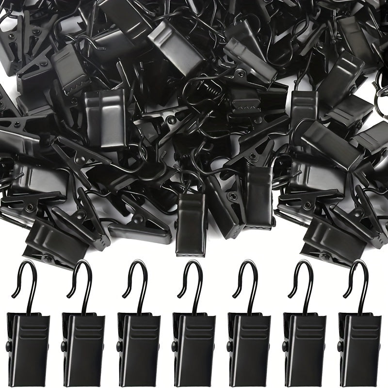 30pcs Metal Curtain Clips for Hanging Drape Track Christmas Decorations