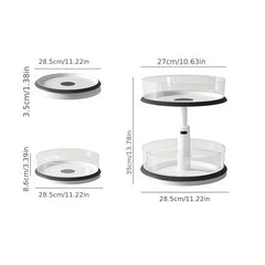 Rotatable Spice Rack Seasoning Lazy Susan for Storage Jewelry Perfume