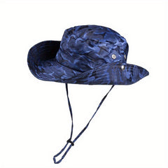 Camouflage Sun Hat for Men and Women - Sun Protection Bucket Hat