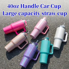 40oz Double-layer Insulated Water Cup Stainless Steel Leakproof Bottle