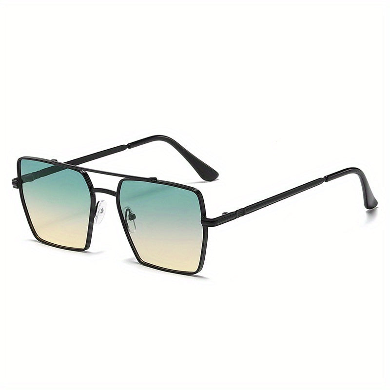 Top Bar Aviator Sunglasses Polarized Metal Frame UV400