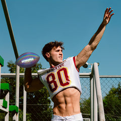 Colorful Reflective American Football for Sports Training