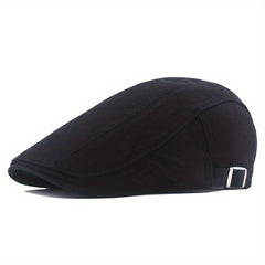 Newsboy Hat Flat Cap Adjustable Breathable Cabbie Ivy Driving Hat
