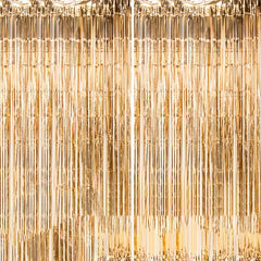 2Packs Fringe Curtain Backdrop for Party Decoration