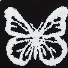 Men's Jacquard Butterfly Beanie Knitted Hat