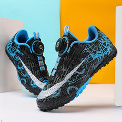 Boy's Turf Football Boots with Rotating Buckle