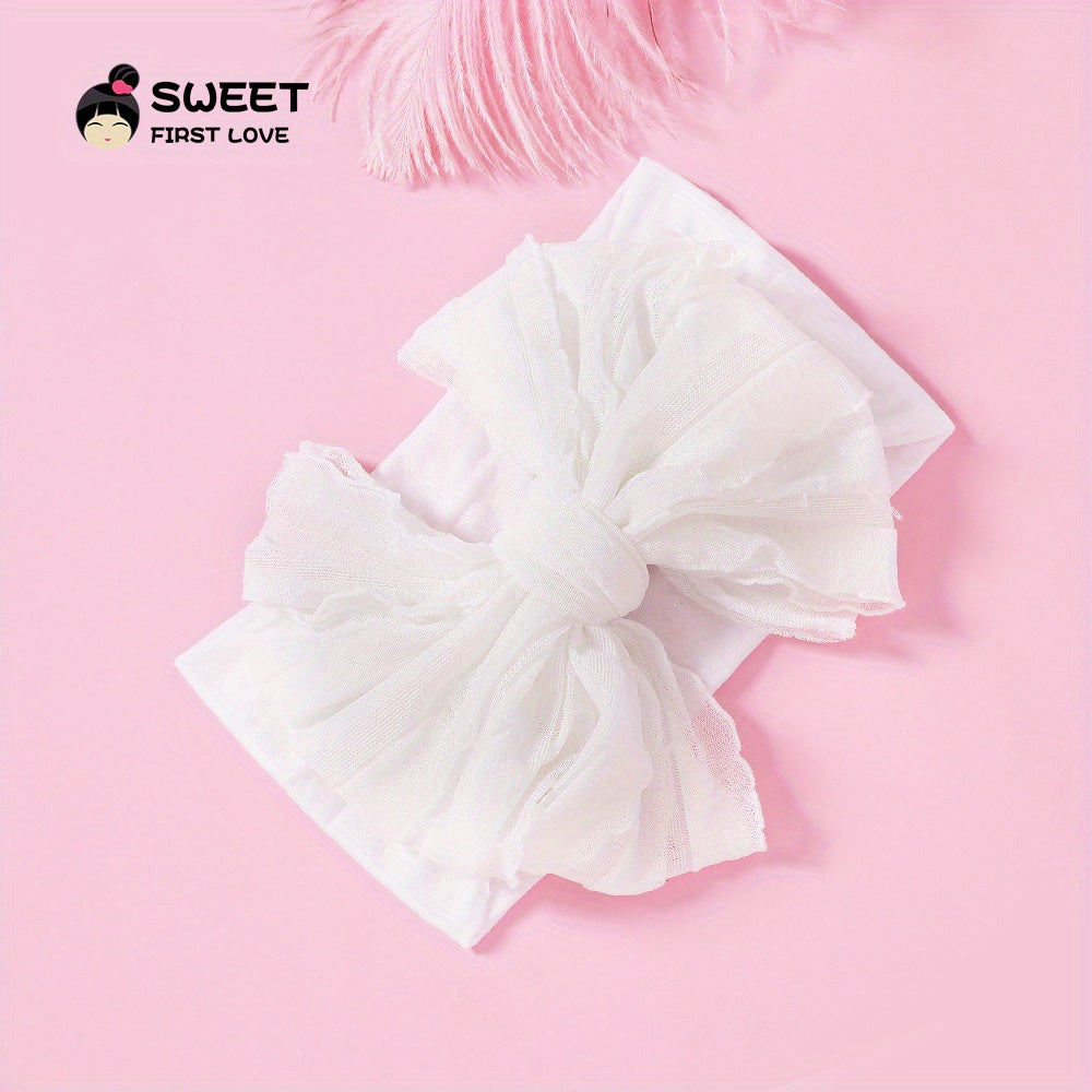 Soft Nylon Elastic Headband for Baby Girl